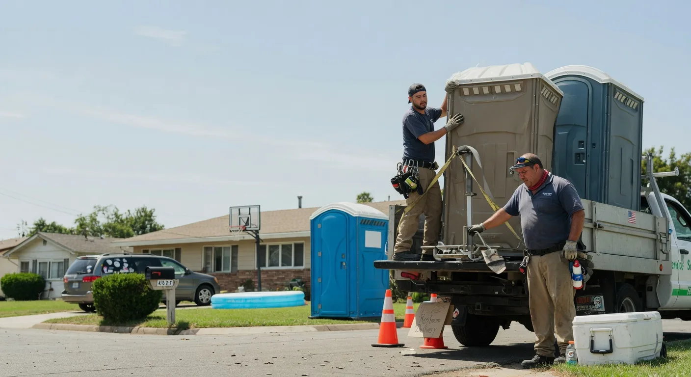 Porta Potty Rental in Andalusia, IL near me