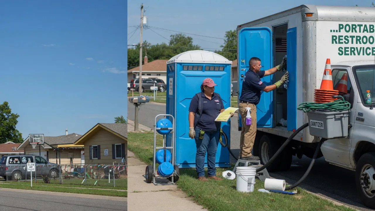 Porta Potty Rental in Andalusia, IL near me